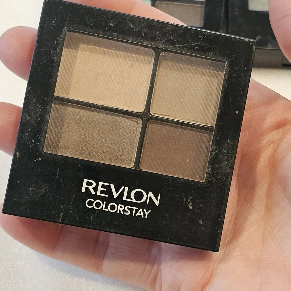 Revlon Colorstay Eyeshadow Trio Palettes Sun swept Surreal Addictive‎ 1 NEW